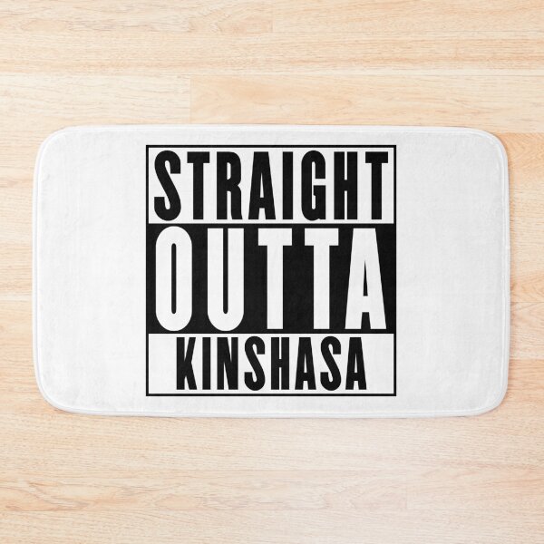 Item preview, Straight Outta Kinshasa designed and sold by RandomStuffShop.