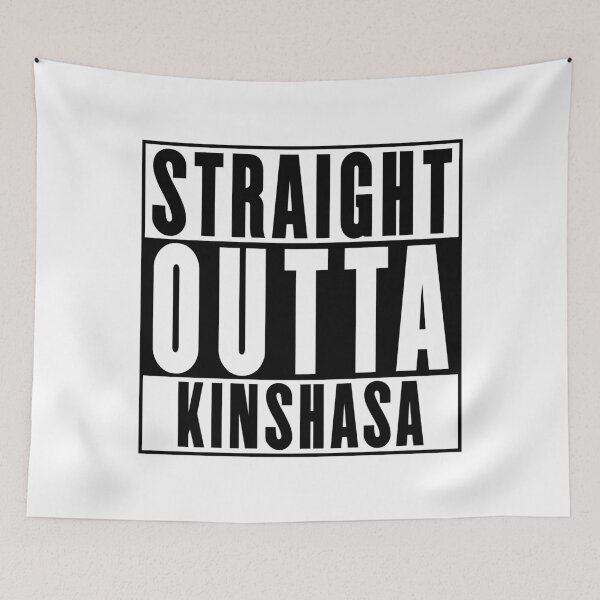 Item preview, Straight Outta Kinshasa designed and sold by RandomStuffShop.
