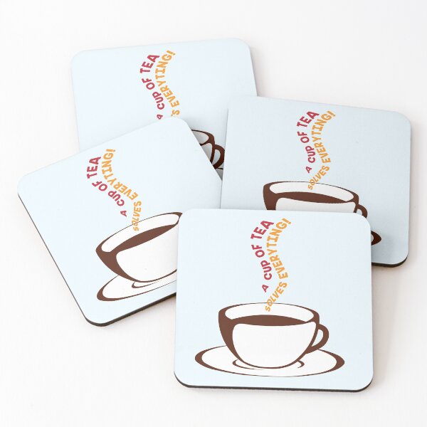 Item preview, A Cup of Tea solves Everything  designed and sold by HeraAndKosmos.