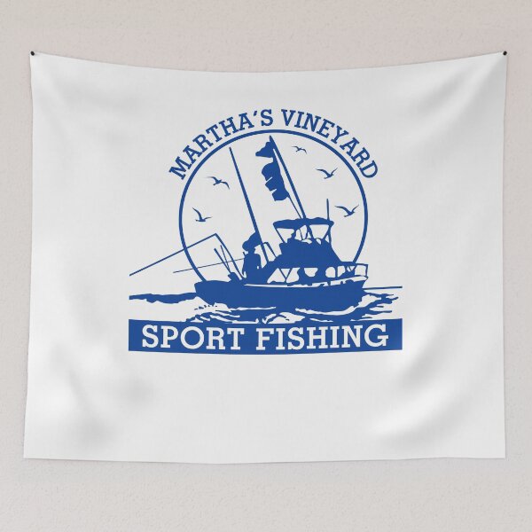 Item preview, Martha's Vineyard Sport Fishing  designed and sold by freshartdesigns.