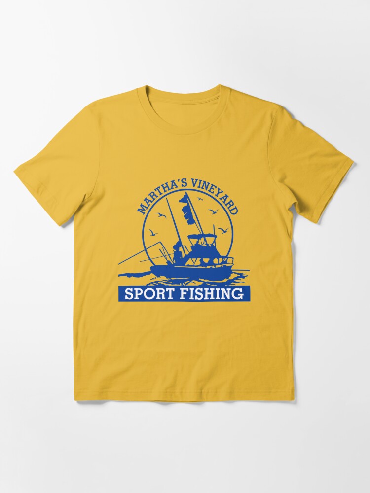 Martha's Vineyard Sport Fishing  Essential T-Shirt for Sale by  freshartdesigns