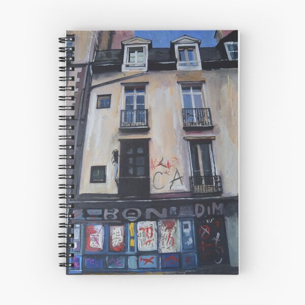 Item preview, French Building Graffiti designed and sold by Andrew Reid Wildman .