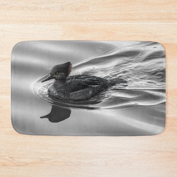 Item preview, Female Hooded merganser bird portrait designed and sold by wendy4496.