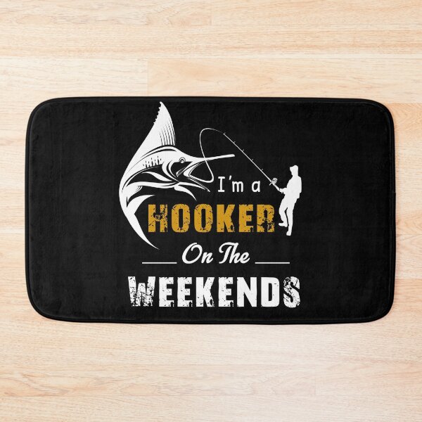 Item preview, I'm a hooker on the weekends shirts gifts and products designed and sold by glitchman2.