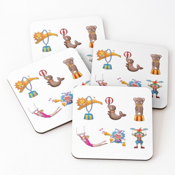 Item preview, circus clown and seal print designed and sold by project-gallery.