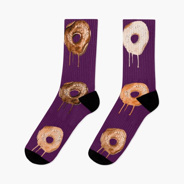 Item preview, Doughnut  Coppery metallic purple trendy pack designed and sold by theinkypensieve.