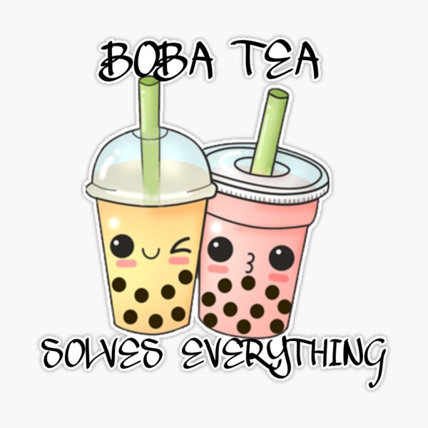 Boba milk tea with glasses Poster for Sale by c4k5llc