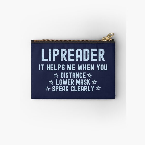 Item preview, Lipread - Lipreading - Lip Read - Lip Reading - Lipreader - Lip Reader Facemask - Masks For Lip Reading designed and sold by WonderWear.