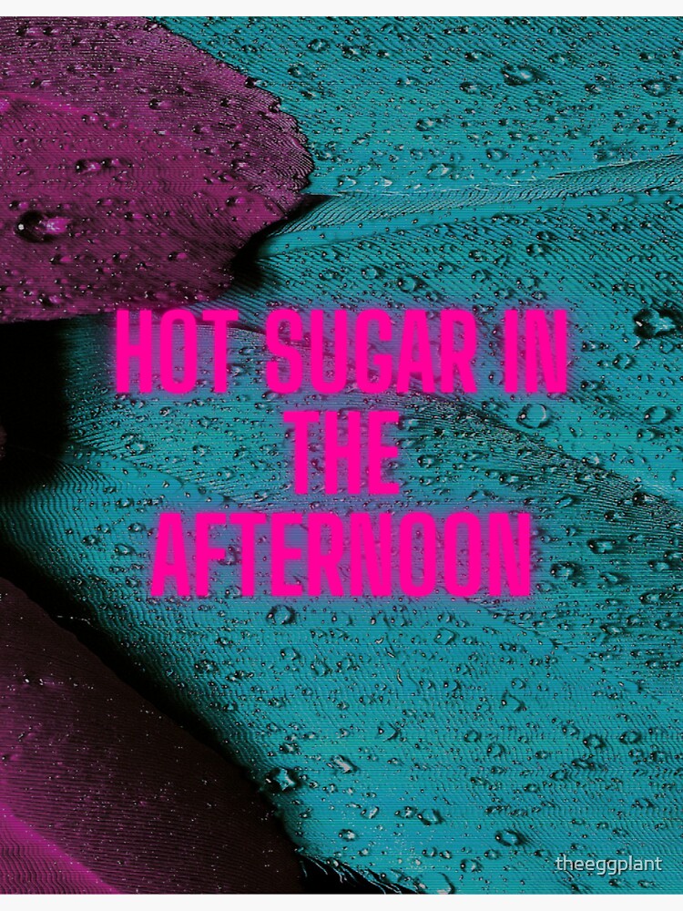 "glass animals hot sugar" Sticker for Sale by theeggplant Redbubble