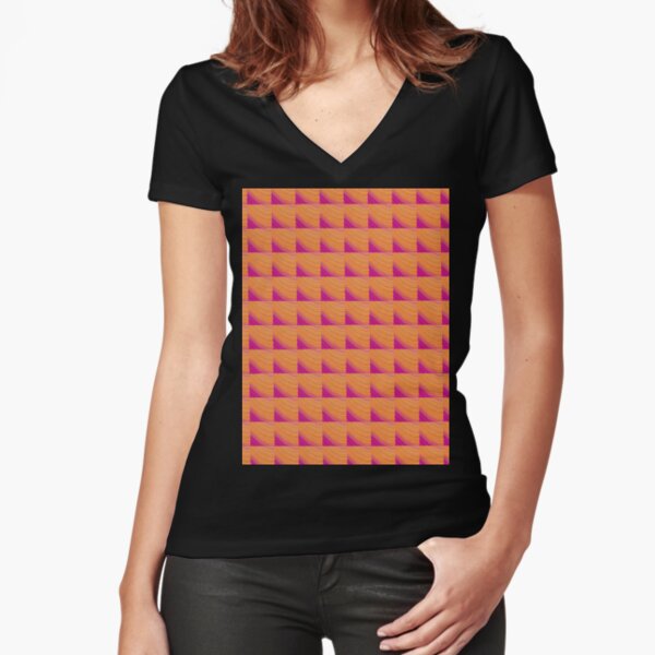 Fitted V-Neck T-Shirt