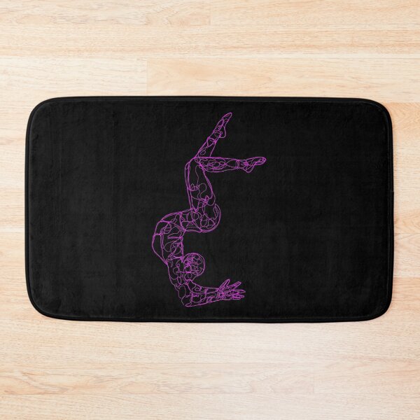 Item preview, Contour Line Yoga-Crown Chakra Handstand pose designed and sold by FranksArtWorld.