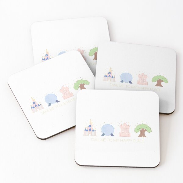 Item preview, Take Me to My Happy Place - Four Magic Kingdoms designed and sold by bae-ley.