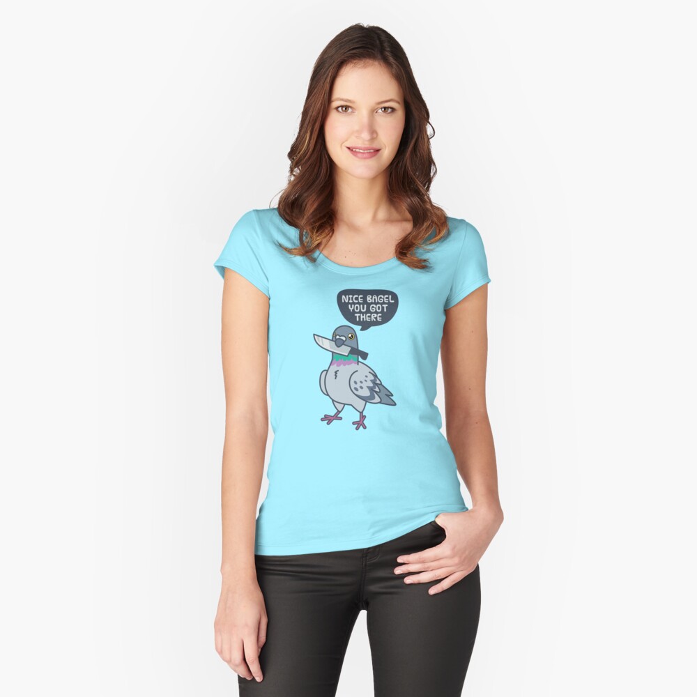 Item preview, Fitted Scoop T-Shirt designed and sold by ElectricFangs.