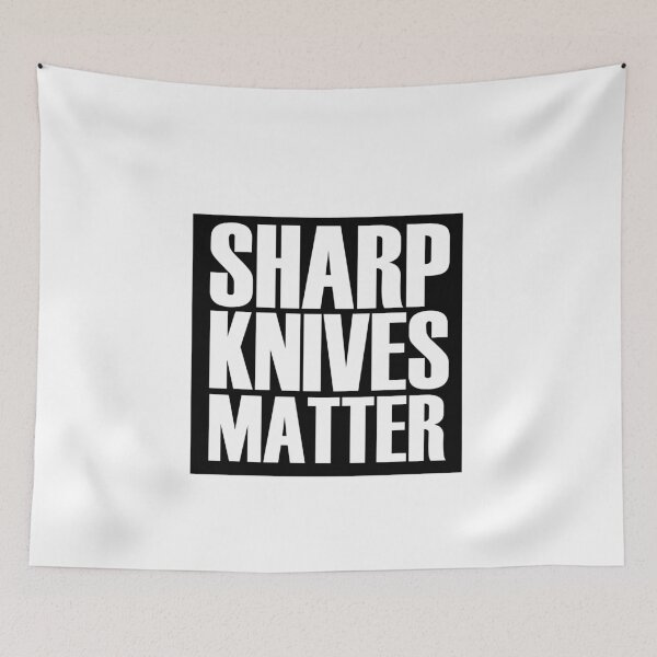Item preview, Sharp Knifes Matter - Culinary Chef Gift designed and sold by jacks-tees.