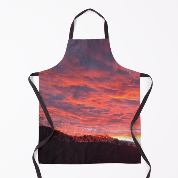 Item preview, Warm Pastel Sunrise illuminating the Clouds in the Morning Sky designed and sold by PrettyLittlePic.