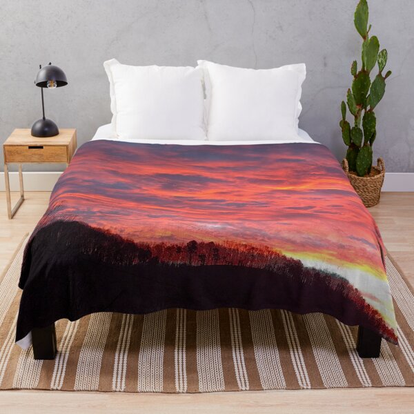 Item preview, Warm Pastel Sunrise illuminating the Clouds in the Morning Sky designed and sold by PrettyLittlePic.
