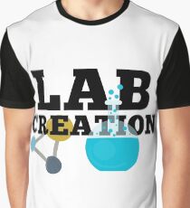 Lab Creation Science Themed Graphic T-Shirt