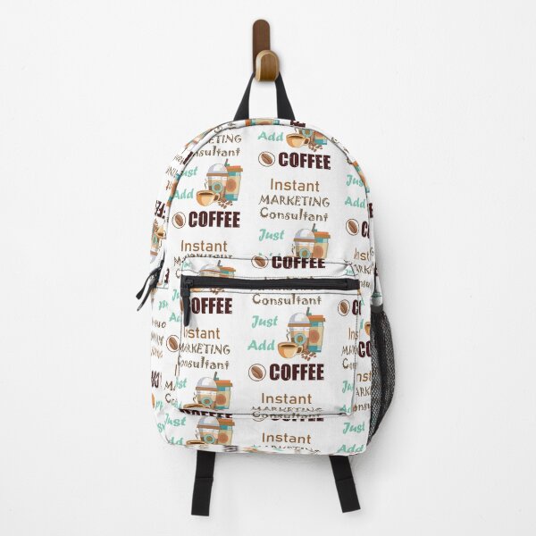 Item preview, Instant marketing consultant just add to me coffee, dark text funny coffee lovers marketing consultant job, humor, joke, meme designed and sold by SGS-.