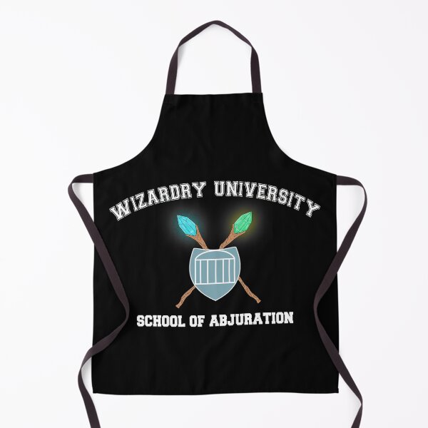 Item preview, Wizardry University - School of Abjuration white for black/dark background designed and sold by Deromilly.