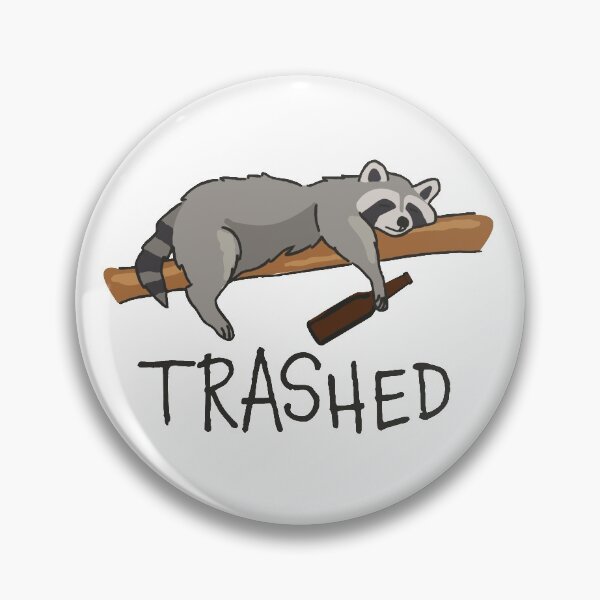 Item preview, Sleeping Drunk Trash Panda designed and sold by Madison Torrent.