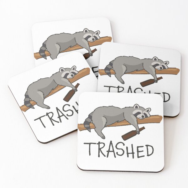 Item preview, Sleeping Drunk Trash Panda designed and sold by Madison Torrent.