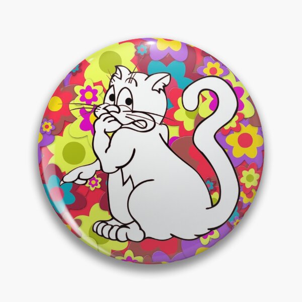 Item preview, Scared Cat Essential Sticker designed and sold by Love2MakeArt.