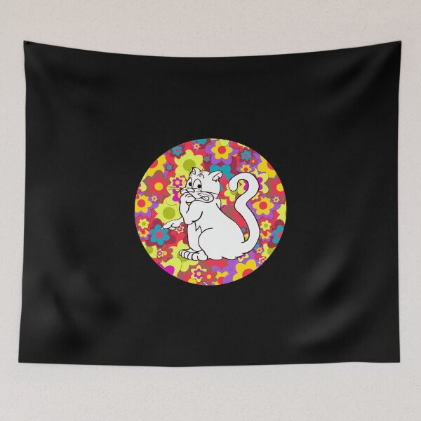 Item preview, Scared Cat Essential Sticker designed and sold by Love2MakeArt.