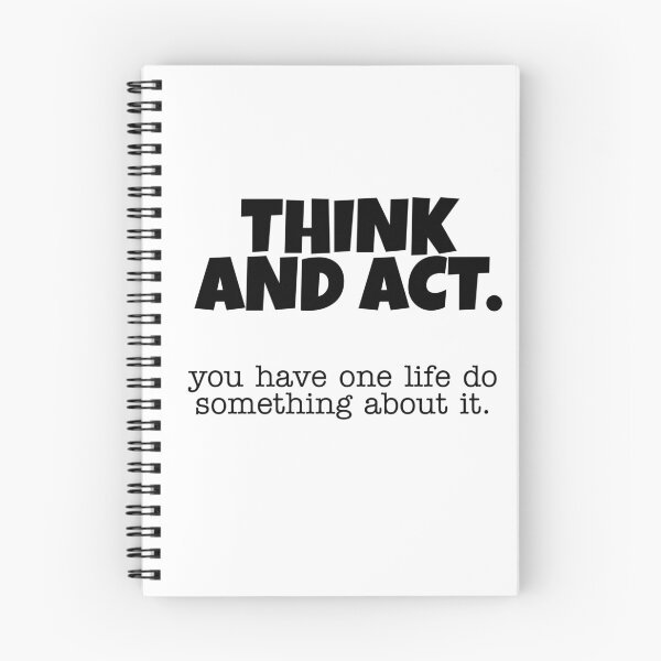 Item preview, Think And Act You Have One Life Do Somthing About It designed and sold by diip.