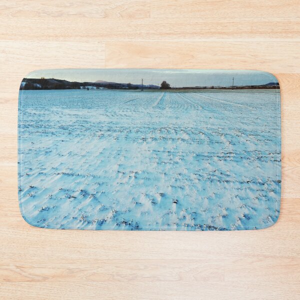 Item preview, Snow Field at Dusk - Piliscsev, Hungary designed and sold by Istvan Ocztos.