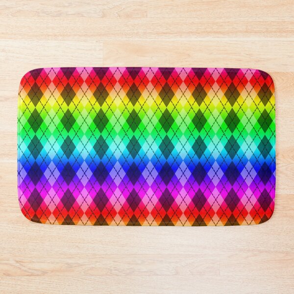 Item preview, Rainbow Argyle   designed and sold by Sharon Schwalbe.