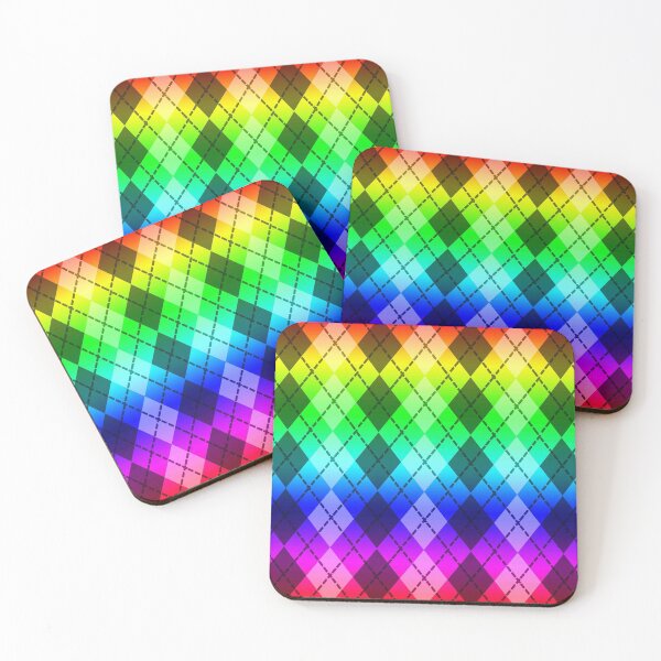 Item preview, Rainbow Argyle   designed and sold by Sharon Schwalbe.