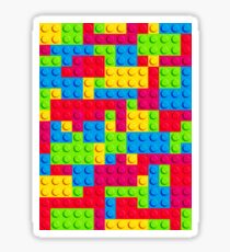 Coloured Bricks Sticker