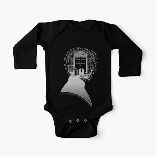 What is it Like in Your Funny Little Brains? Long Sleeve Baby One-Piece