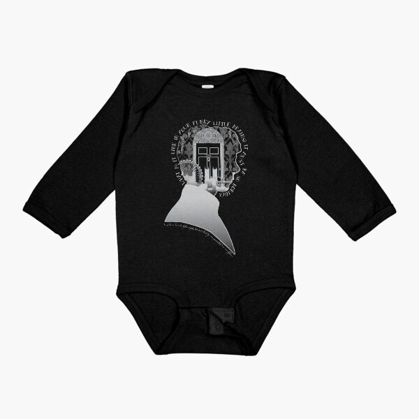 What is it Like in Your Funny Little Brains? Long Sleeve Baby One-Piece