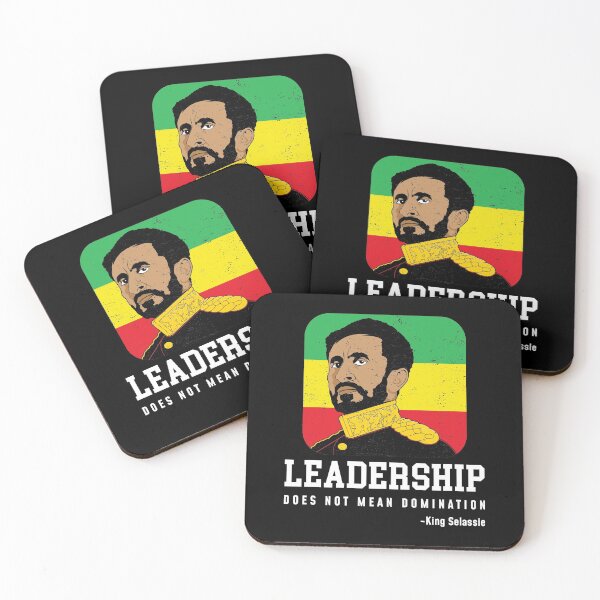 Item preview, Leadership Rastafari Quote King Haile Selassie I product designed and sold by jakehughes2015.