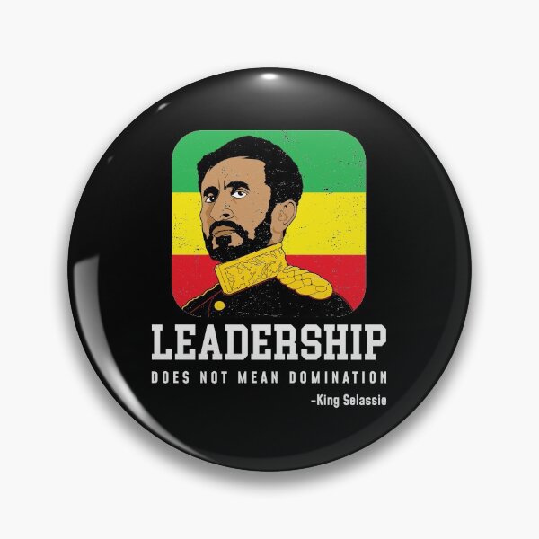 Item preview, Leadership Rastafari Quote King Haile Selassie I product designed and sold by jakehughes2015.