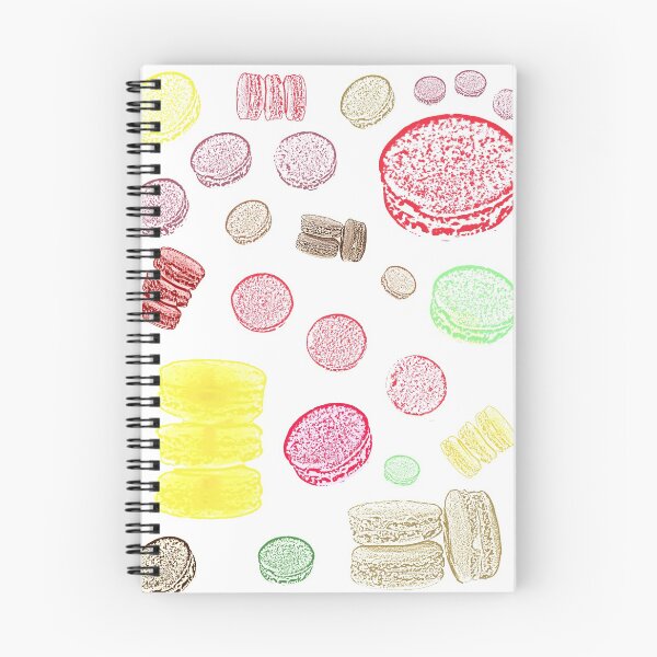 Item preview, Drawn Rainbow French Macarons - gift for every pastry lover designed and sold by hyggekrog.