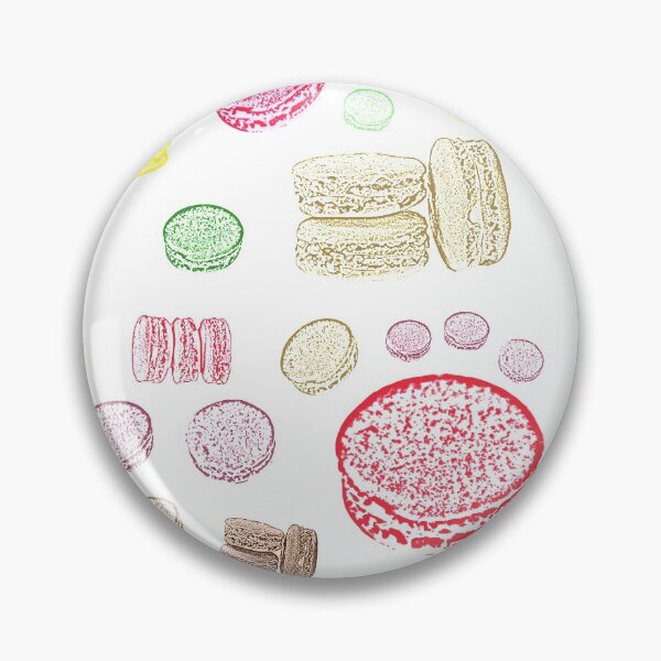 Item preview, Drawn Rainbow French Macarons - gift for every pastry lover designed and sold by hyggekrog.