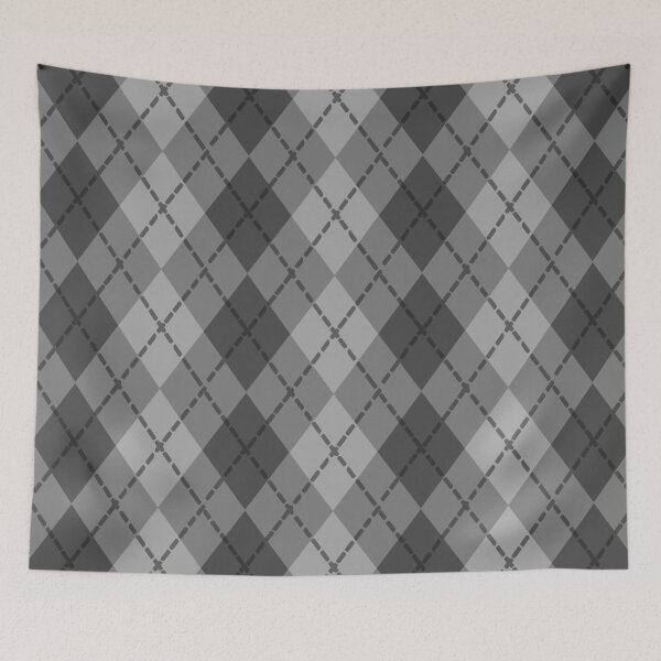 Item preview, Gray Shades Argyle  designed and sold by Sharon Schwalbe.