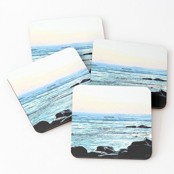 Item preview, Half Moon Bay Shoreline designed and sold by Twisted-Pixels.