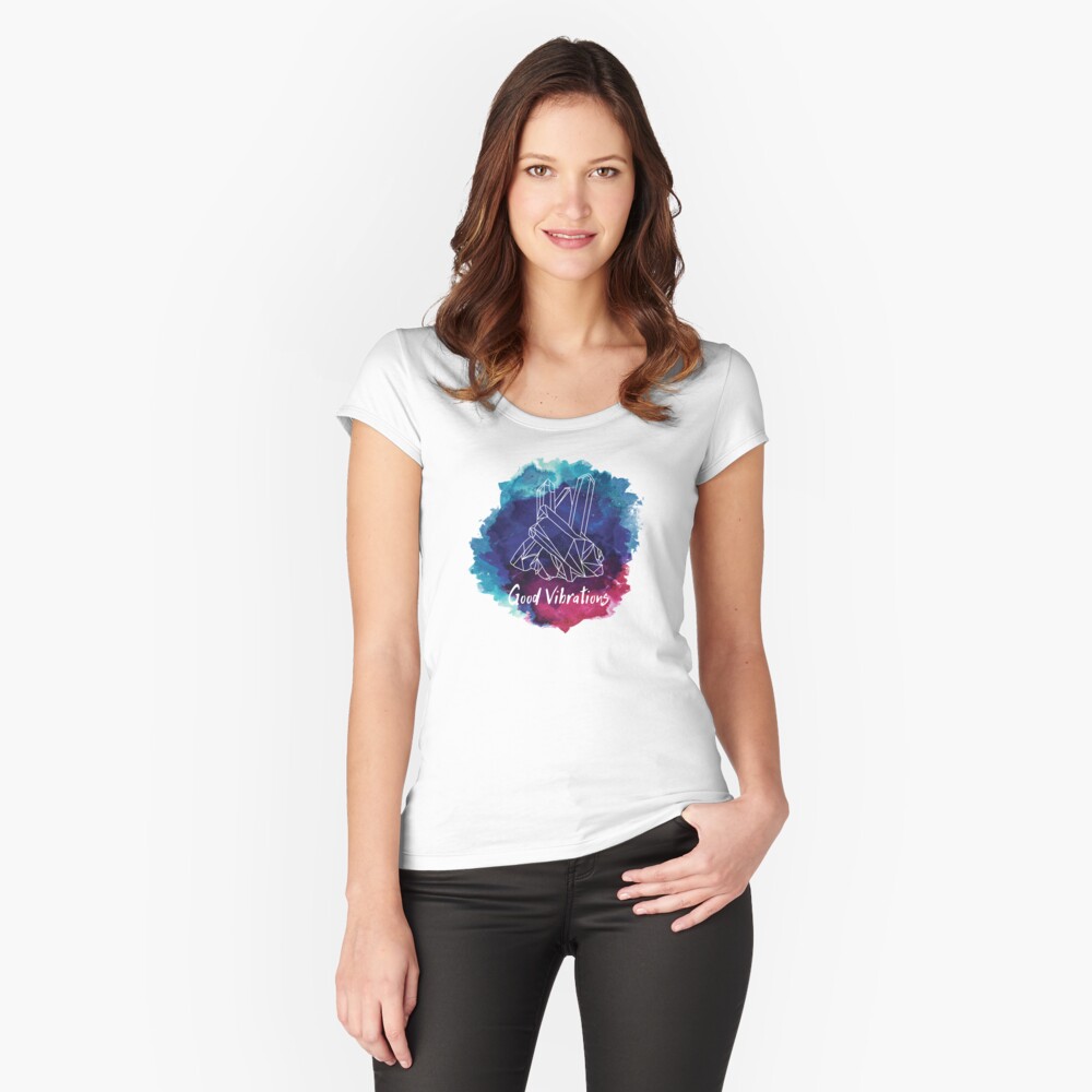 Item preview, Fitted Scoop T-Shirt designed and sold by KatySouders.