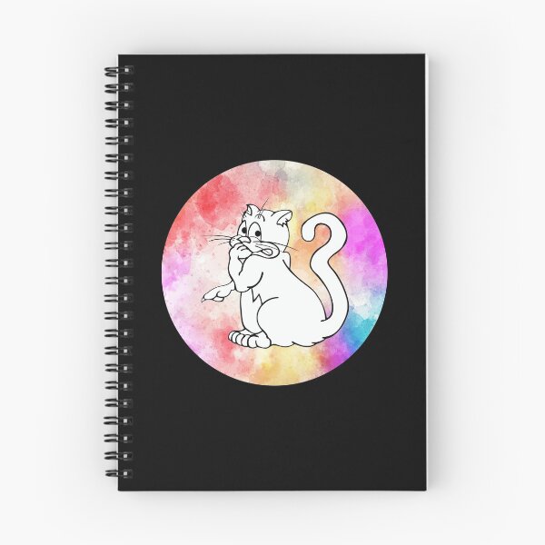 Item preview, Scared Cat Essential Sticker designed and sold by Love2MakeArt.