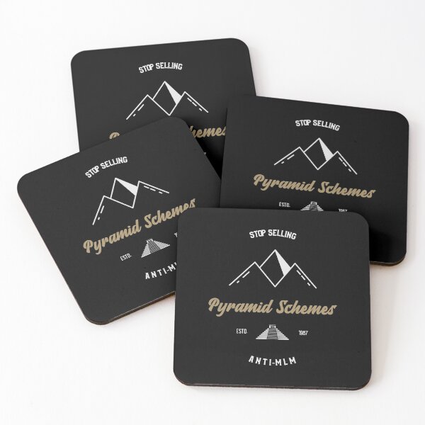 Item preview, Stop Selling Pyramid Schemes | Anti-MLM designed and sold by DanLopesMerch.