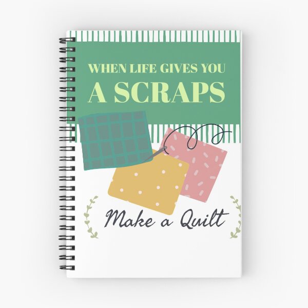 Item preview, When life gives you a scrap make a quilt sticker designed and sold by Saratahirb.
