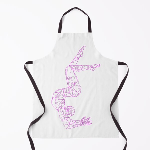 Item preview, Copy of Contour Line Yoga-Crown Chakra Handstand pose designed and sold by FranksArtWorld.