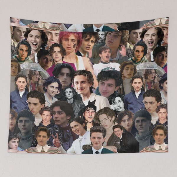 Item preview, Timothee Chalamet Collage designed and sold by PrincessNothing.