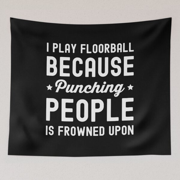 Item preview, Floorball floorball funny saying designed and sold by CentralDesignz.