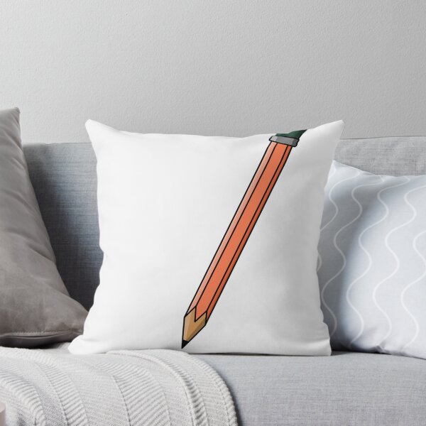 Item preview, Peach + Teal Pencil Illustration Doodle  designed and sold by sammleavitt.