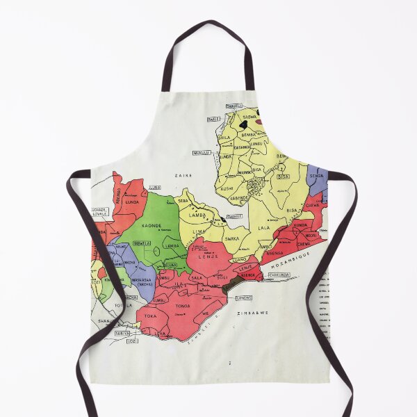 Item preview, Tribal Linguistic map Zambia designed and sold by romeobravado.