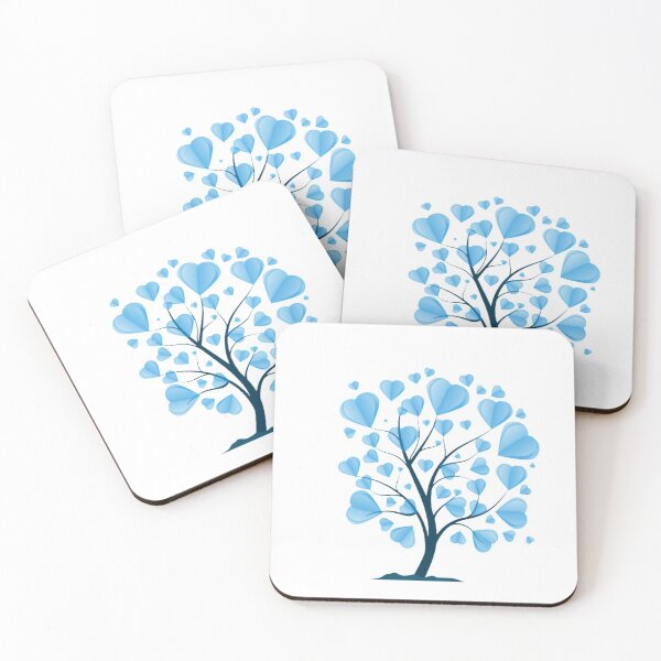 Item preview, tree shaped like hearts designed and sold by Queenofdesignss.